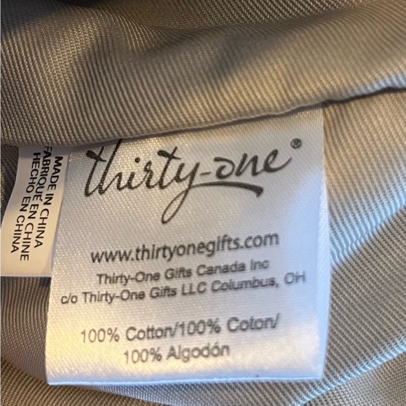 Thirty-One Camel Tote Bag with Strap - Picture 9 of 14